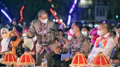 Refleksi Tiga Tahun Duo Amran Berkarya, RTH Taman Calaccu Sengkang Diresmikan
