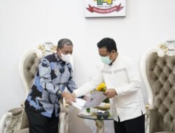 Temui Gubernur Sulsel, Amran Mahmud Bahas Persiapan HJW hingga Penanganan Banjir Pesisir Danau Tempe