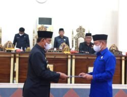 Bahas Ranperda, DPRD Wajo Terima Pendapat Akhir Bupati Wajo