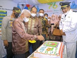 Potong Tumpeng dan Gunting Pita, Bupati Surya Buka Asahan Expo 2022