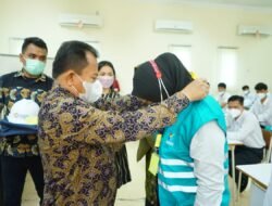Peserta Bakal Jalani Pelatihan 12 Hari, Disnaker Asahan dan Balai Diklat Industri Medan Gelar Diklat 3 in 1