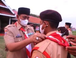 Amran Mahmud Apresiasi Maskot La Wennang dan I Sabbe Jambore Cabang Gerakan Pramuka Wajo