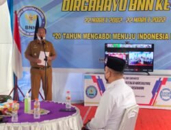 Hadiri HUT BNN ke-20, Ini Kata Wabup Asahan