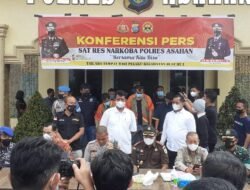 Ungkap Kasus Narkoba di Perbatasan, Polres Asahan Tangkap 3 Orang dan 2 DPO