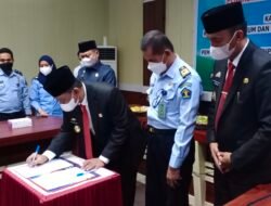 Teken MoU dengan Kemenkumham Sulsel, Bupati Wajo : Semoga Kerjasama Terus Terjalin