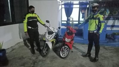 Balapan Liar Saat Bulan Ramadhan, 2 Unit Motor Diamankan Satlantas Polres Wajo