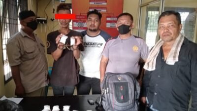 Diduga Ada Sabu Seberat 520.49 Gram dalam Ransel, Polsek Sei Kepayang Tangkap Ipan