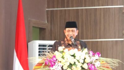 Sambut Kepala Kantor Kemenag Wajo yang Baru, Amran Mahmud: Kami Tunggu Ide dan Inovasi-ta