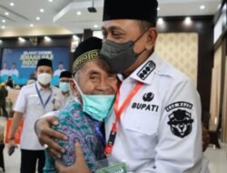 Jemput 187 Jemaah Haji Wajo di Asrama Sudiang Makassar, Bupati Wajo Pesan Jaga Kemambruran Haji