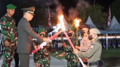 Pawai Obor di Malam 17 Agustus, Semarakkan Rangkaian HUT Kemerdekaan RI di Sengkang
