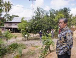 Tinjau Jalan Rusak di Kampale, Dollah Mando Instruksikan Jalan Alternatif