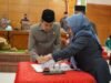 Bupati dan Ketua DPRD Sidrap Teken KUA PPAS 2023