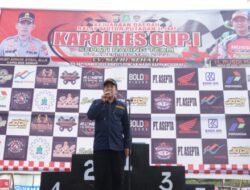 Dollah Mando Saksikan Langsung Aksi Pembalap Road Race Kapolres Cup I