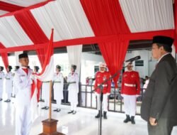 Dollah Mando Kukuhkan 30 Personel Paskibraka Sidrap Tahun 2022