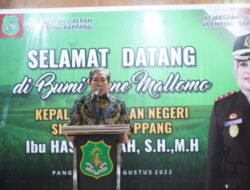 Sambut Kajari Baru, Bupati Sidrap Harap Sinergitas Terus Terjalin