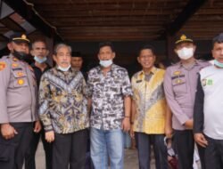 Bupati Bareng Kapolres Sidrap Pantau Vaksinasi Covid-19 di Desa Kalosi