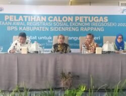 Bupati Sidrap Harap Petugas Pendataan Regsosek Emban Tugas dengan Baik