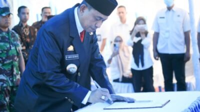 Pelantikan Anggota BPD Desa Waetuwo-Wewangrewu, Bupati Wajo Titip Lima Pesan Penting
