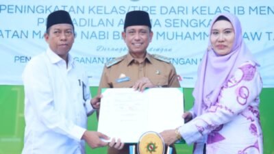 Pengadilan Agama Sengkang Naik Tipe Jadi IA, Bupati Wajo Sampaikan Ucapan Selamat
