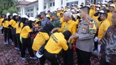 Surya Melepas 302 Atlet dan Official Kontingen Asahan Pada Porprovsu XI Tahun 2022