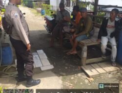 Ini Tujuan Bhabinkamtibmas Polsek Tempe Polres Wajo Sambang ke TPI dan Lingkungan Bakke Orai
