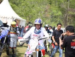 Bersama Ribuan Rider Lintas Daerah, Bupati Wajo Ikut Ramaikan Trail Adventure di Luwu