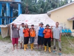 Pemerintah Kabupaten Asahan Dirikan Tenda Pengungsi Bagi Masyarakat Terkena Dampak Banjir