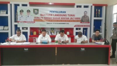 Pemerintah Kabupaten Asahan Salurkan BLT Subsidi BBM Kepada Masayarakat
