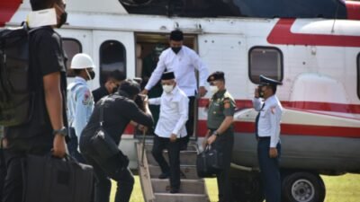 Wakil Presiden RI Tiba di Wajo, Bupati : Selamat Datang Bapak KH. Ma’ruf Amin di Bumi Lamaddukkelleng
