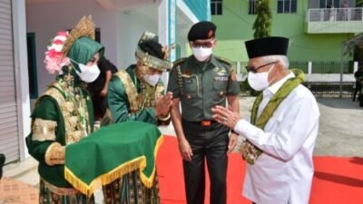 Dijemput Bupati Wajo, Wapres Transit di Rumah Jabatan Ketum PP Ponpes As’adiyah sebelum ke Lokasi Muktamar