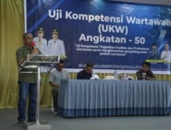 Kadis Kominfo Asahan Tutup UKW Angkatan 50, Ini Yang Disampaikannya