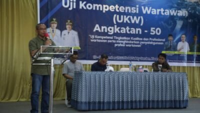Kadis Kominfo Asahan Tutup UKW Angkatan 50, Ini Yang Disampaikannya