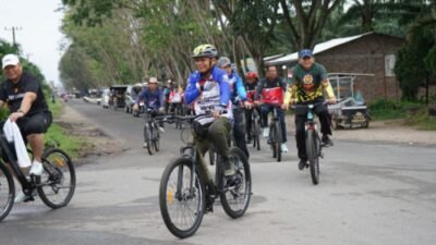 Bupati Asahan Gowes Bersama OPD