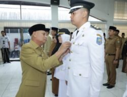 Surya Lantik Pejabat PTP, Administrator, Pengawas di Lingkungan Pemerintah Kabupaten Asahan