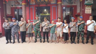 Imlek 2023, Bupati dan Forkopimda Asahan Tinjau Beberapa Vihara Di Kota Kisaran