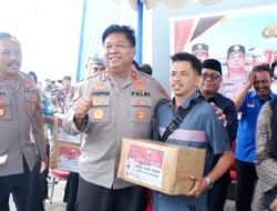 Giat Jumat Curhat Waka Polda Sulsel di Pelabuhan Paotere, Warga Keluhkan Nelayan Cantrang