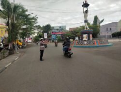 Antisipasi Kemacetan, Sat Lantas Polres Wajo Gelar Pengaturan Arus Lalu Lintas