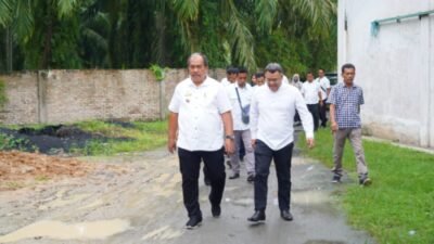 Wakil Bupati Asahan Terima Kunjungan GM Hotel Grand Marcure Medan Angkasa