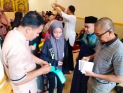 Bulan Sya’ban, Masjid At-taubah Pasar Sentral Sengkang Santuni Kaum Dhuafa dan Anak Yatim