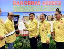 Hadiri Rakornas, ASDEKSI Korda SulSelBar Serahkan Rekomendasi Hasil Rakor