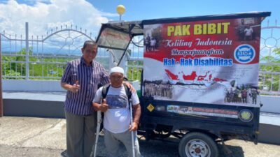 Peduli Terhadap Sesama, Bupati Wajo Terima Kunjungan Silaturrahim Pak Bibit Pejuang Disabilitas