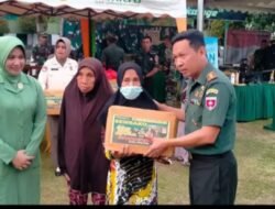 Kodim 1406/Wajo Rem 141/Tp Gelar Bazar Ramadhan dan Pameran Alutsista