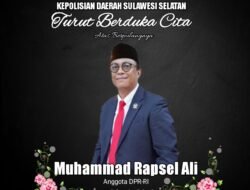 Menantu Wapres KH Ma’ruf Amin Meninggal Dunia, Kapolda Sulsel Sampaikan Dukacita