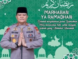 Kapolda Sulsel Irjen Pol Setyo Budi Harso Moempoeni sampaikan Ucapan Selamat Menjalankan Ibadah Puasa