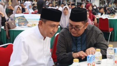 Hadiri Silaturahmi Ramadhan Kemawa, Pemkab Wajo Berbagi Dengan 1.000 Jamaah Masjid Al Markaz Al Islami