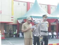 Bupati Asahan Pimpin Apel Gelar Pasukan Operasi Ketupat 2023