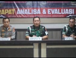 Konpers Tim Gabungan Div Propam dan Pus Pom TNI Terkait Penyerangan Mapolres Jeneponto