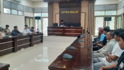 Tidak Diberikan Rekomendasi Untuk Ikut Lelang Ex Ornament, Warga Mengadu ke DPRD Wajo