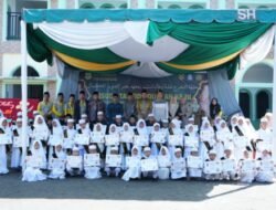 Bupati Asahan Ikuti Prosesi Wisuda Santri Ponpes Bahrul Uluum Al-Kamal
