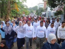 Jalan Sehat Musda ke 13 Muhammadiyah dan Aisyiyah, Amran Mahmud Harap Jadi Momen Eratkan Ukhuwah